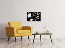 Laden Sie das Bild in den Galerie-Viewer, Leinwandbild Stimmungsvoller Rotwein