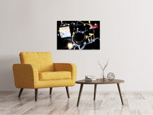 Laden Sie das Bild in den Galerie-Viewer, Leinwandbild Stimmungsvoller Rotwein