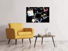 Laden Sie das Bild in den Galerie-Viewer, Leinwandbild Stimmungsvoller Rotwein
