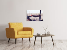 Laden Sie das Bild in den Galerie-Viewer, Leinwandbild Viele Weingläser