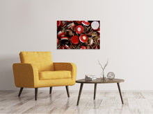 Laden Sie das Bild in den Galerie-Viewer, Leinwandbild Flaschen Verschlüsse
