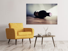 Laden Sie das Bild in den Galerie-Viewer, Leinwandbild Edler Rotwein