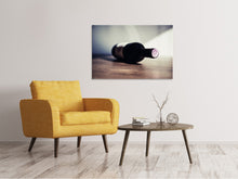 Laden Sie das Bild in den Galerie-Viewer, Leinwandbild Edler Rotwein