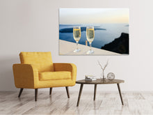 Laden Sie das Bild in den Galerie-Viewer, Leinwandbild Wir lieben Champagner
