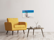Laden Sie das Bild in den Galerie-Viewer, Leinwandbild Strandkunst