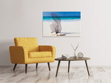 Laden Sie das Bild in den Galerie-Viewer, Leinwandbild Strandkunst