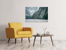 Laden Sie das Bild in den Galerie-Viewer, Leinwandbild Mysteriöse Stimmung in den Bergen