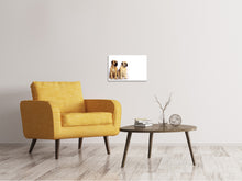 Laden Sie das Bild in den Galerie-Viewer, Leinwandbild 2 Mastiffs