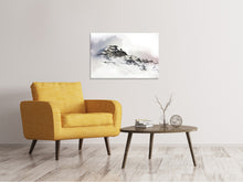 Laden Sie das Bild in den Galerie-Viewer, Leinwandbild Ein Winter in den Bergen