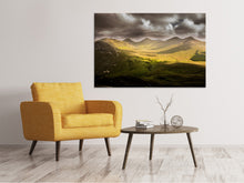 Laden Sie das Bild in den Galerie-Viewer, Leinwandbild Mystische Bergwelt