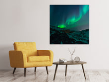 Laden Sie das Bild in den Galerie-Viewer, Leinwandbild Faszination Nordlicht