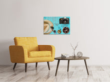Laden Sie das Bild in den Galerie-Viewer, Leinwandbild Auf Weltreise
