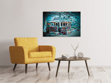 Laden Sie das Bild in den Galerie-Viewer, Leinwandbild In der U-Bahn