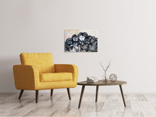Laden Sie das Bild in den Galerie-Viewer, Leinwandbild Das Pärchen an der Wand