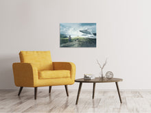 Laden Sie das Bild in den Galerie-Viewer, Leinwandbild Geheimnis Meer