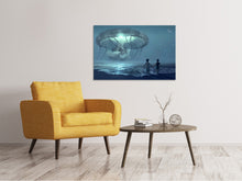 Laden Sie das Bild in den Galerie-Viewer, Leinwandbild Fantasie Wasserwelt