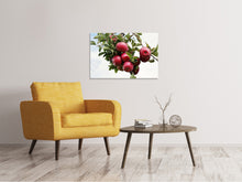 Laden Sie das Bild in den Galerie-Viewer, Leinwandbild Close up Apfelbaum