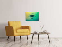 Laden Sie das Bild in den Galerie-Viewer, Leinwandbild Der faszinierende Wassertropfen