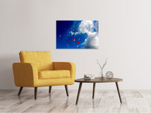 Laden Sie das Bild in den Galerie-Viewer, Leinwandbild Ein Himmel voller Herzen