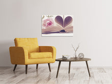 Laden Sie das Bild in den Galerie-Viewer, Leinwandbild Das Buch der Liebe