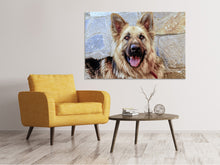 Laden Sie das Bild in den Galerie-Viewer, Leinwandbild Der Schäferhund