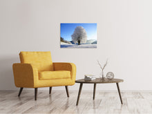 Laden Sie das Bild in den Galerie-Viewer, Leinwandbild Winter Märchen