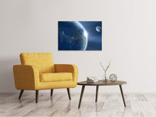 Laden Sie das Bild in den Galerie-Viewer, Leinwandbild Fantastische Erde