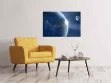 Laden Sie das Bild in den Galerie-Viewer, Leinwandbild Fantastische Erde