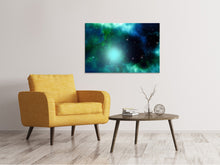 Laden Sie das Bild in den Galerie-Viewer, Leinwandbild Fantastische Galaxie