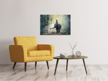 Laden Sie das Bild in den Galerie-Viewer, Leinwandbild Der Elefant bei der Arbeit
