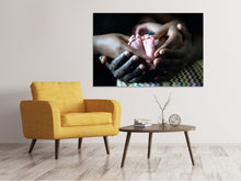 Laden Sie das Bild in den Galerie-Viewer, Leinwandbild Wenn aus Liebe Leben wird