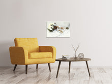 Laden Sie das Bild in den Galerie-Viewer, Leinwandbild Brautstrauss mit Eheringen