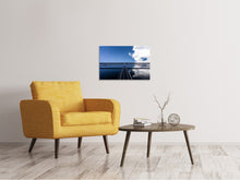 Laden Sie das Bild in den Galerie-Viewer, Leinwandbild Spiegelung von Wolken