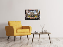 Laden Sie das Bild in den Galerie-Viewer, Leinwandbild Bereit zur Oldtimer Rally