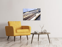 Laden Sie das Bild in den Galerie-Viewer, Leinwandbild Klaviermechanik