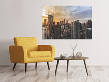 Laden Sie das Bild in den Galerie-Viewer, Leinwandbild Grossstadt Architektur