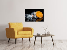 Laden Sie das Bild in den Galerie-Viewer, Leinwandbild Eiswürfel mit Vitamin C