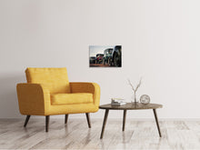 Laden Sie das Bild in den Galerie-Viewer, Leinwandbild Oldtimer Rally