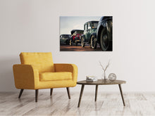 Laden Sie das Bild in den Galerie-Viewer, Leinwandbild Oldtimer Rally