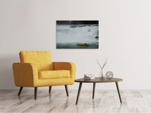 Laden Sie das Bild in den Galerie-Viewer, Leinwandbild Aussichtsplattform am Wasserfall