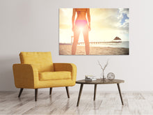 Laden Sie das Bild in den Galerie-Viewer, Leinwandbild Strand Schönheit
