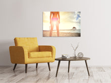 Laden Sie das Bild in den Galerie-Viewer, Leinwandbild Strand Schönheit