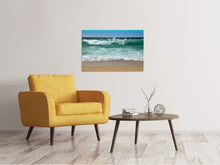 Laden Sie das Bild in den Galerie-Viewer, Leinwandbild Wundervolle Brandung