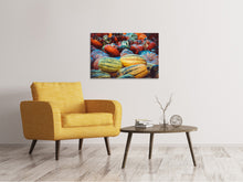 Laden Sie das Bild in den Galerie-Viewer, Leinwandbild Kürbis Arten
