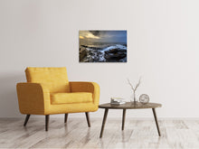 Laden Sie das Bild in den Galerie-Viewer, Leinwandbild Abendstimmung am Meer
