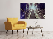 Laden Sie das Bild in den Galerie-Viewer, Leinwandbild Moderne Rolltreppen