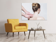 Laden Sie das Bild in den Galerie-Viewer, Leinwandbild Nacken Massage