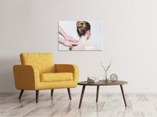 Laden Sie das Bild in den Galerie-Viewer, Leinwandbild Nacken Massage