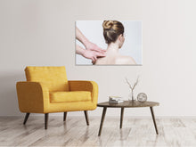Laden Sie das Bild in den Galerie-Viewer, Leinwandbild Nacken Massage