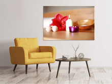 Laden Sie das Bild in den Galerie-Viewer, Leinwandbild Wellness Zeit